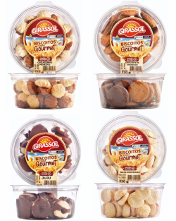 GIRASSOL BISCOITO GOURMET 220G 
