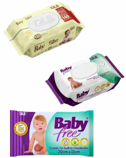 BABY FREE TOALHAS UMEDECIDAS
