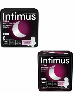 ABS INTIMUS GEL NOTURNO C/ABAS 8UN 