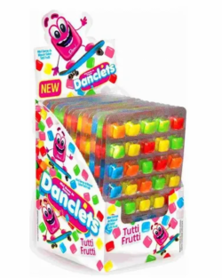 DIP LOKO DANCLETS TUTTI FRUTTI 13,5G DISPLAY C/15UN (15X13,5G)