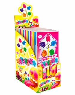 DIP LOKO CATAVENTO FRUTAS PIRULITO 12G DISPLAY C/12UN (12X12G)