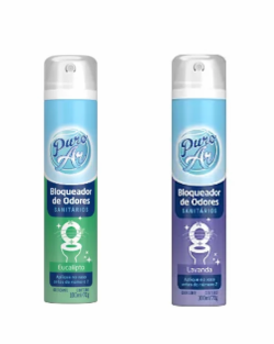 PURO AR BLOQUEADOR DE ODORES SANITÁRIOS 100ML