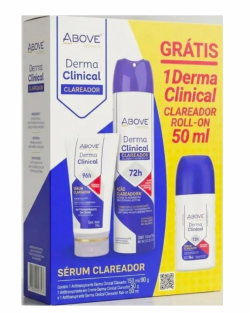 ABOVE KIT DES DERMACLINICAL SÉRUM CLAREADOR 150ML+50G+50ML