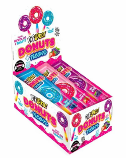 DIP LOKO +NEON DONUTS SORTIDOS 10G DISPLAY C/15UN (15X10G)