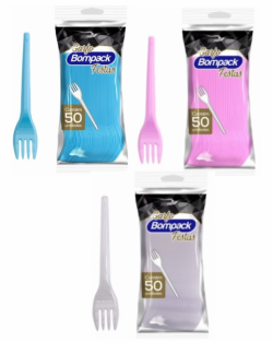 BOMPACK GARFO SOBREMESA C/50UN